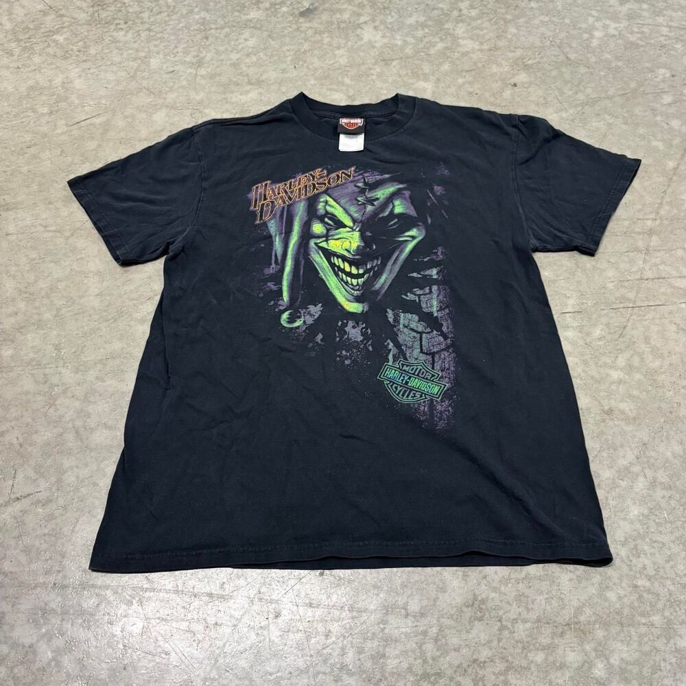 Harley-davidson Men's Black T-shirt